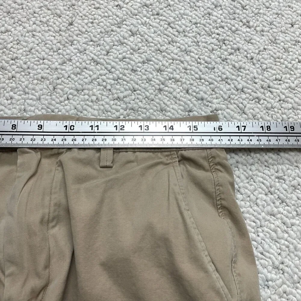 J.Crew 445 Shorts Mens 32 Cotton Beige Chino Straight Solid 10